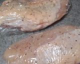 鶏胸肉のクレージーソルト酒蒸し焼き作り方2写真