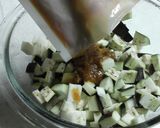 混ぜ混ぜしてね♡麻婆茄子サラダ作り方3写真
