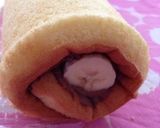 米粉の濃厚生チョコバナナロール作り方8写真
