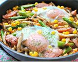 スモーク風味ケチャップライスのパエリア作り方8写真