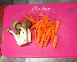 お弁当★簡単★ニンジンきんぴら作り方1写真