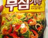 韓国料理 簡単！豚キムチチーズチヂミ作り方1写真