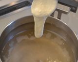 春キャベツと卵のすいとんお味噌汁作り方3写真
