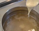 春キャベツと卵のすいとんお味噌汁作り方4写真
