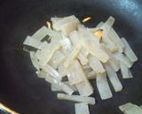 だしが決め手のあっさり本格肉牛蒡ごぼう作り方2写真