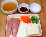 ささみと豆腐のふわとろ煮♪簡単★お手軽♪作り方1写真