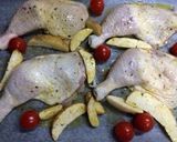 骨付もも肉のハーブ焼き。クリスマスにも♪作り方5写真