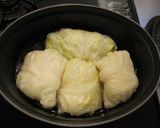 こうや豆腐とベーコンのキャベツ巻き作り方4写真