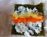 韓国B級グルメ 麻薬キムパブ(마약김밥)作り方3写真