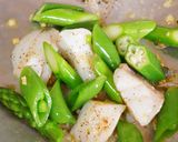タラと春野菜の彩りパスタ作り方7写真