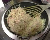豚挽のマヨマスタードパスタ☆作り方4写真