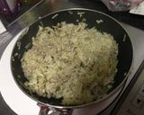 豚挽のマヨマスタードパスタ☆作り方5写真