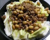 簡単！節約！お腹満足ダイズそぼろ丼♪作り方8写真