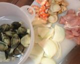 ✩*シーフードのクリームパスタ*✩作り方3写真