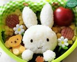 簡単☆可愛い♪キャラ弁☆ミッフィー弁当☆作り方3写真