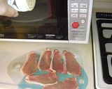 お弁当に！生姜焼き豚ロースの野菜巻き♬作り方1写真