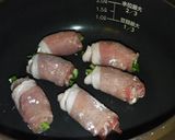 お弁当に！生姜焼き豚ロースの野菜巻き♬作り方6写真