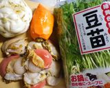 ちょっと豪華に　ホタテとゆり根のかき揚げ作り方1写真