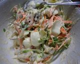 ちょっと豪華に　ホタテとゆり根のかき揚げ作り方3写真