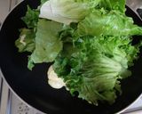 レタスの炒めサラダ作り方1写真