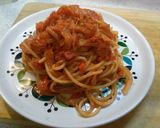 ランチにも！トマトのパスタ作り方4写真