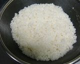 さや付きえんどう豆で☆豆ご飯作り方5写真