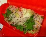 コンビニ野菜でチキン温サラダ作り方1写真