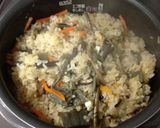 炊飯器で簡単*山菜おこわ作り方6写真