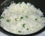 さや付きえんどう豆で☆豆ご飯作り方9写真