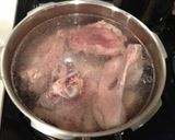 基本！白濁！圧力鍋で豚骨スープ☆ラーメン作り方2写真