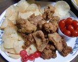 塩糀こしタイプで作る、ナツメグ味の唐揚げ作り方4写真