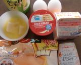 サワークリームで作る、母の日のケーキ✾作り方1写真