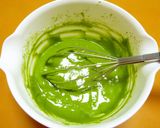 お花見に❀抹茶と粒あんの和風プチケーキ作り方1写真