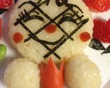 キャラ弁アンパンマンのメロンパンナちゃん作り方6写真