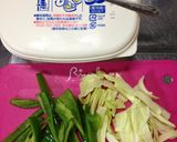 お弁当★ピーマンのおかか炒めバター醤油味作り方1写真