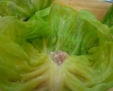 まーぼー茄子そぉすDEロール春きゃべつ☆作り方4写真