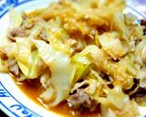 豚肉とキャベツのロールキャベツ風味♪作り方3写真