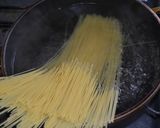息子の好物♪クリーミーたらこスパゲティ作り方1写真