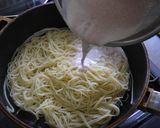 息子の好物♪クリーミーたらこスパゲティ作り方5写真