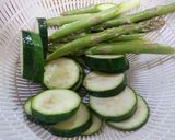 カリッフワ☆たらと野菜バルサミコソース　作り方1写真