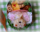 簡単キャラ弁：ウサビッチ（プーチン）作り方13写真
