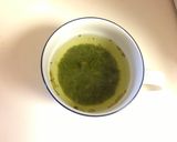 花粉症に☆緑茶のヨーグルトスムージー作り方1写真