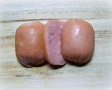 簡単キャラ弁おかず：カエル作り方1写真