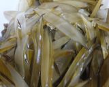 めかぶ茎のきんぴら作り方1写真