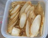 ノンオイル☆レンジでごぼうチップス作り方2写真
