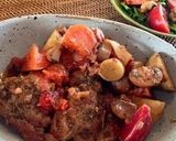 フランス風鶏肉の赤ワイン煮作り方12写真