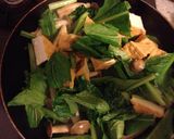 厚揚げと小松菜のピリ辛中華煮込み作り方3写真