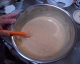 簡単ふわふわ★チョコバナナケーキ★作り方5写真