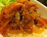 絶品‼10分でできるポークチャップ丼作り方5写真