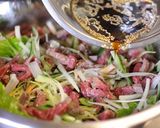 牛タタキとセロリの中華和え。作り方9写真